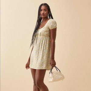 Reformation Zello Dress in Lima Size M